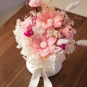 Chậu hoa nến thơm