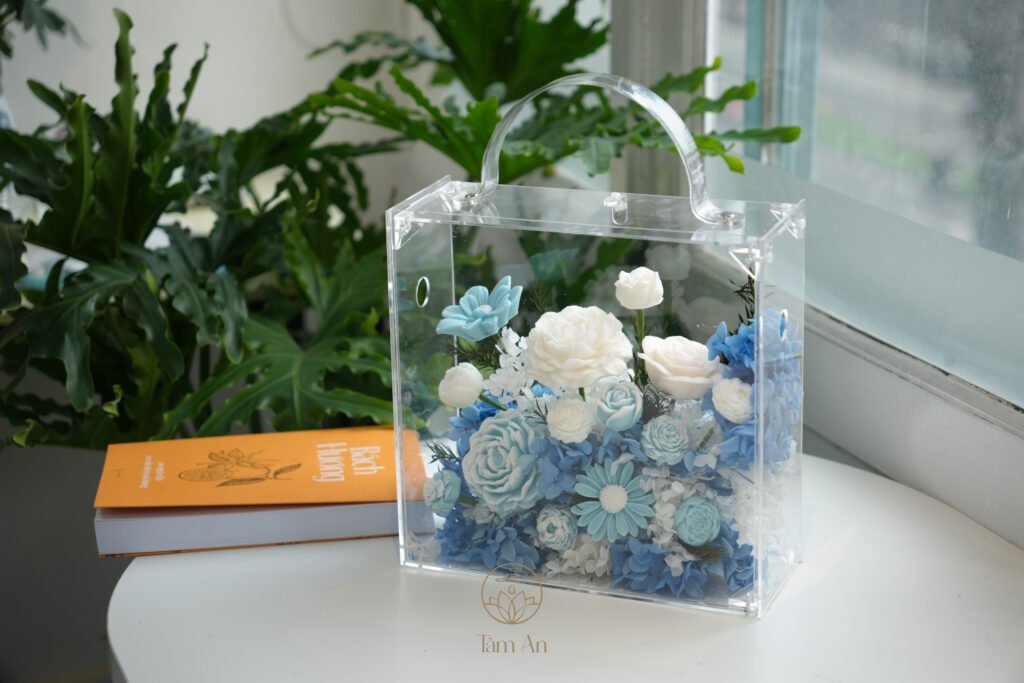 Vali Hoa Nến Thơm